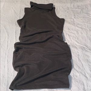 Gray turtleneck dress NWOT
